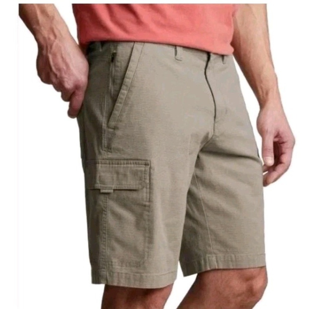 Copper & Oak Men's Venture Ripstop Cargo Shorts Tan Size 38